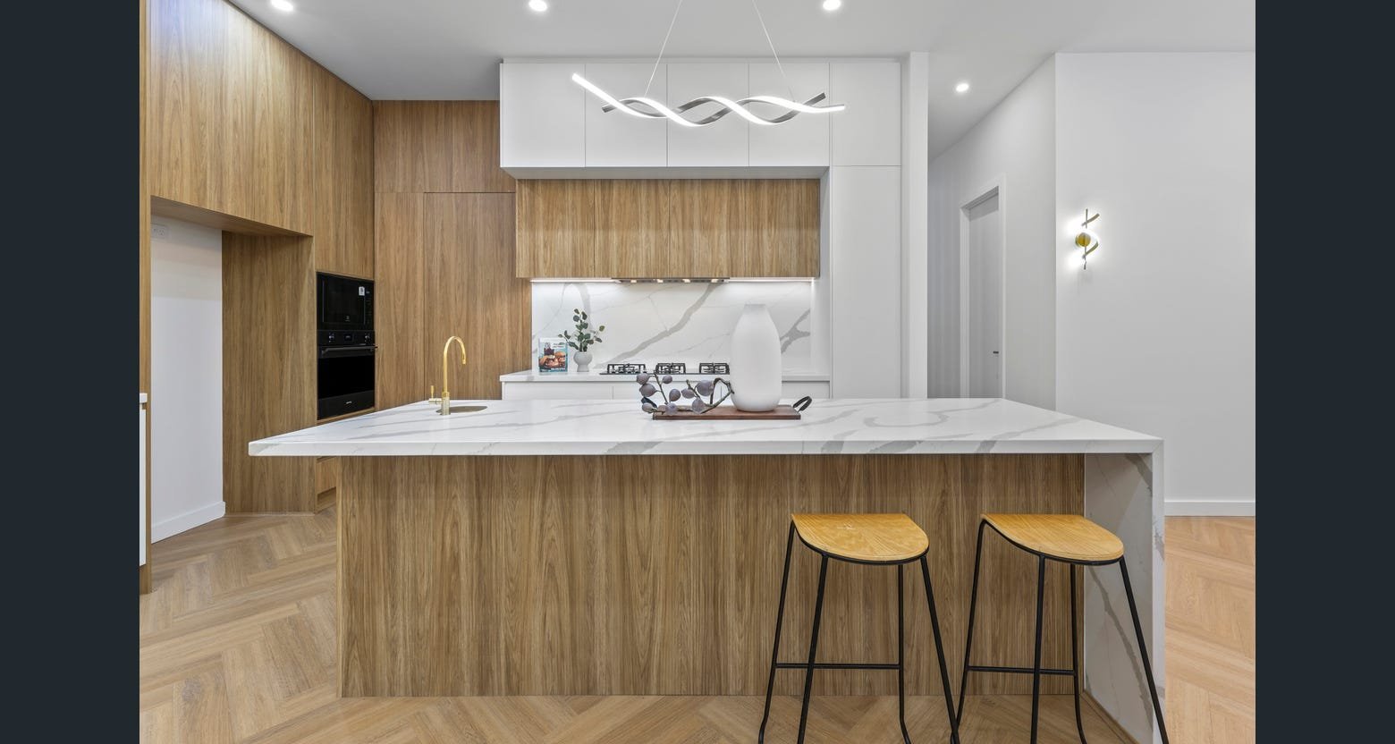 A completed 4 Square home
